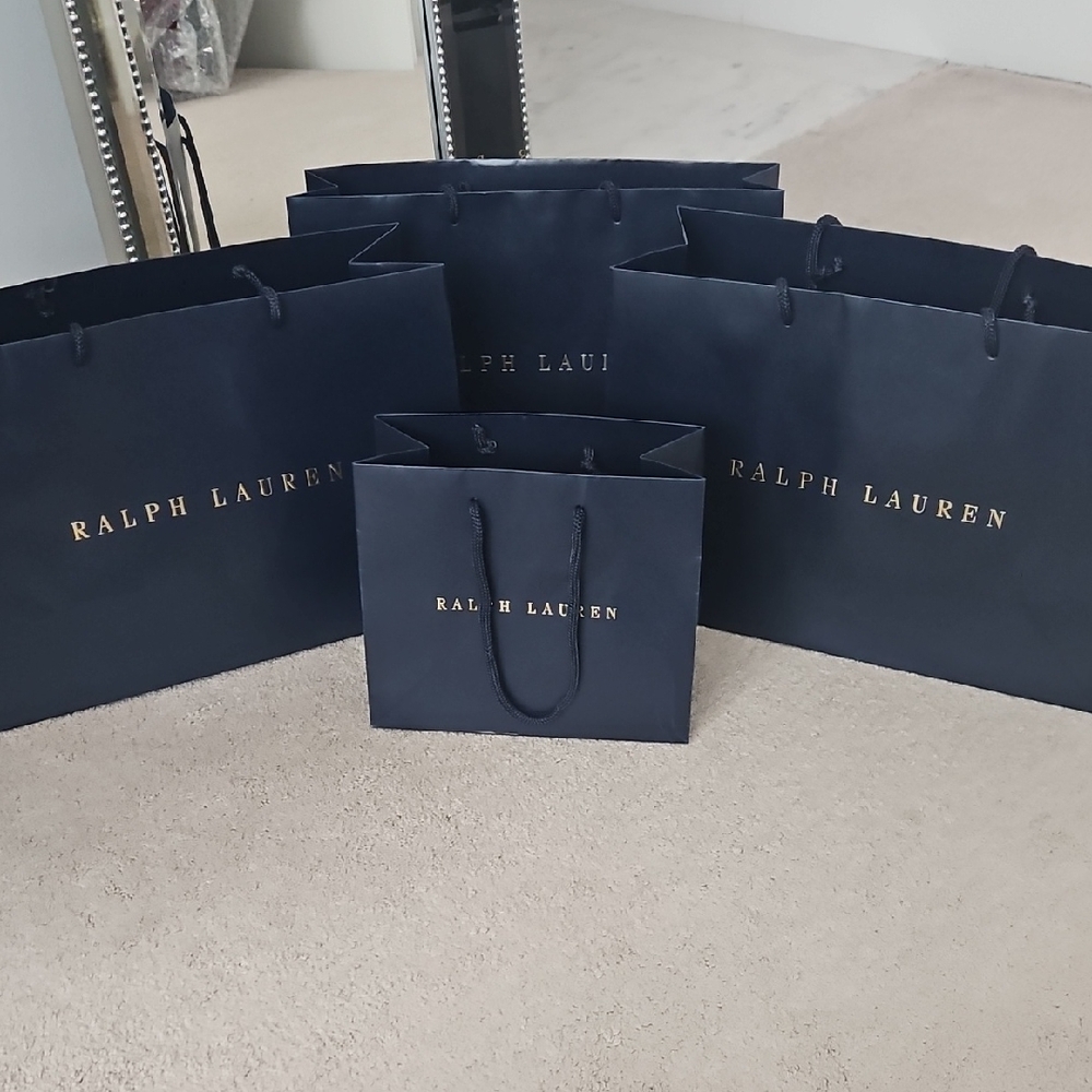 Ralph Lauren Dark Blue Gift Bags!